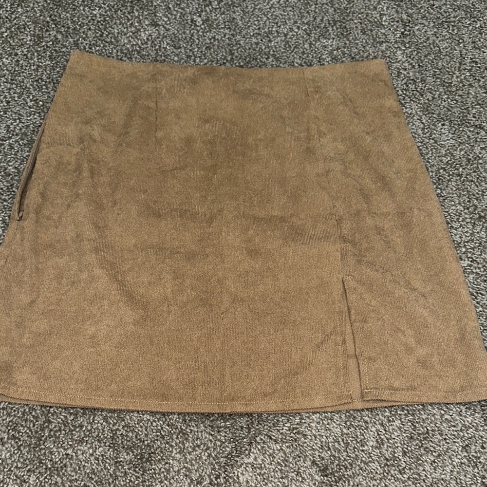 Brown Pencil Skirt